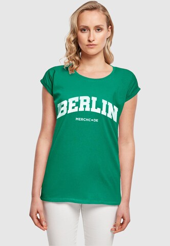 T-shirt 'Berlin' Merchcode en vert : devant