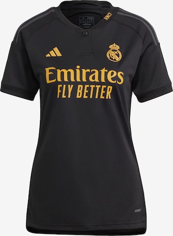 ADIDAS PERFORMANCE Tricot 'Real Madrid 23/24' in Zwart: voorkant