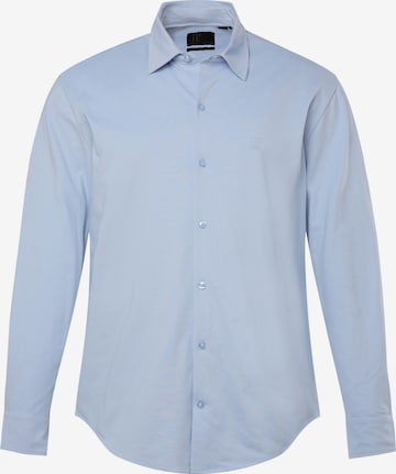 JP1880 Regular Fit Hemd in Blau: Vorderseite