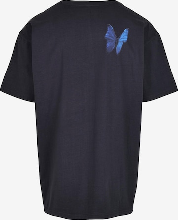 Maglietta 'Le Papillon' di MT Upscale in blu