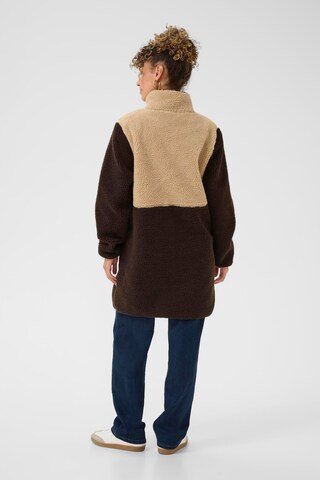 Love Copenhagen Fleece jas 'Vigga ' in Bruin