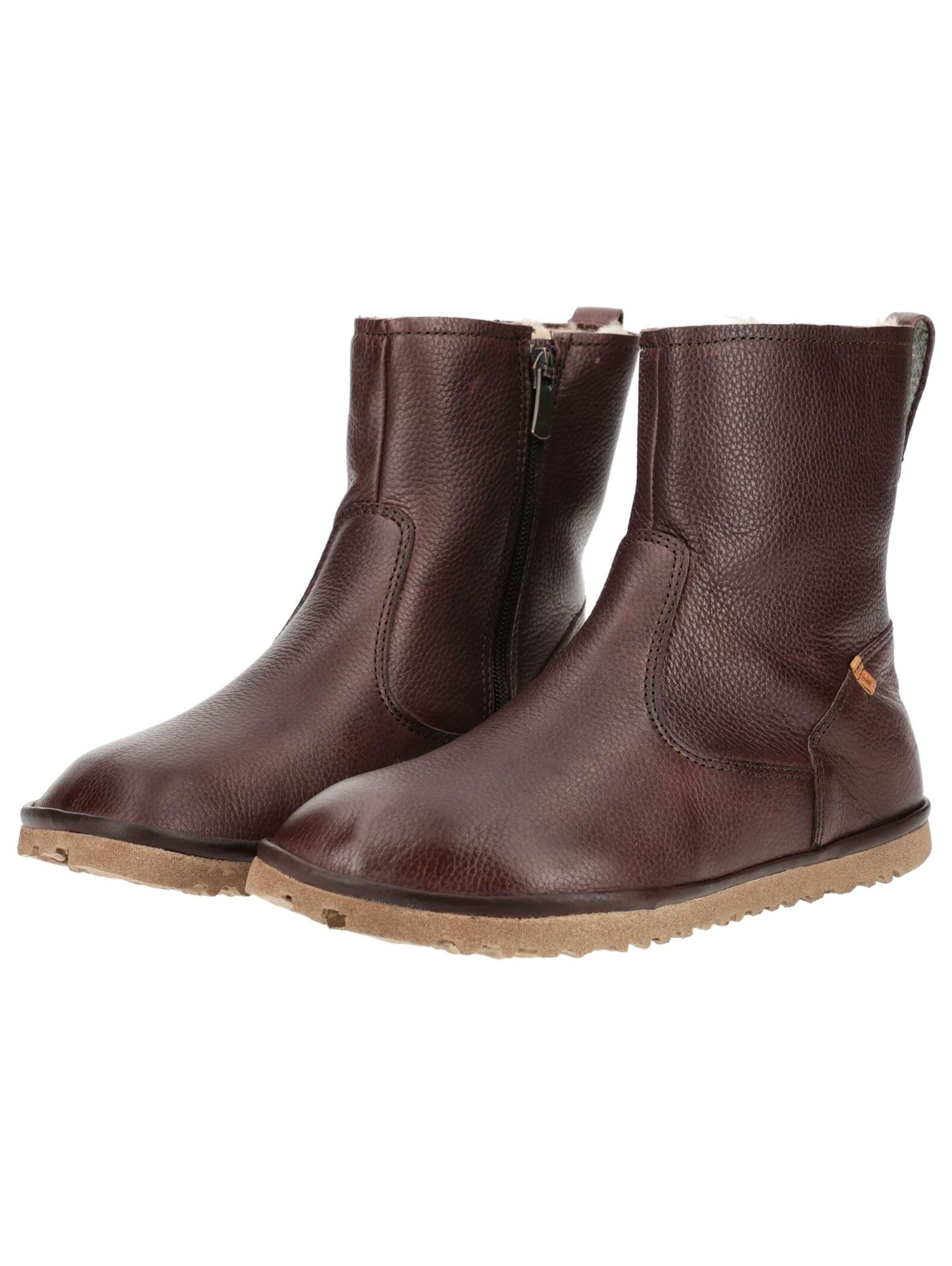 EL NATURALISTA Stiefelette in Braun: Vorderseite