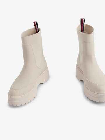 TOMMY HILFIGER Chelsea boots in Beige
