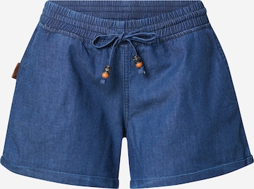 Alife and Kickin Broek 'JaneAK' in Blauw: voorkant