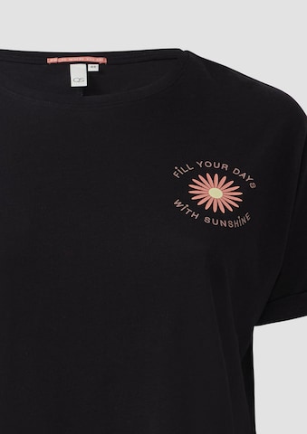 T-shirt QS en noir