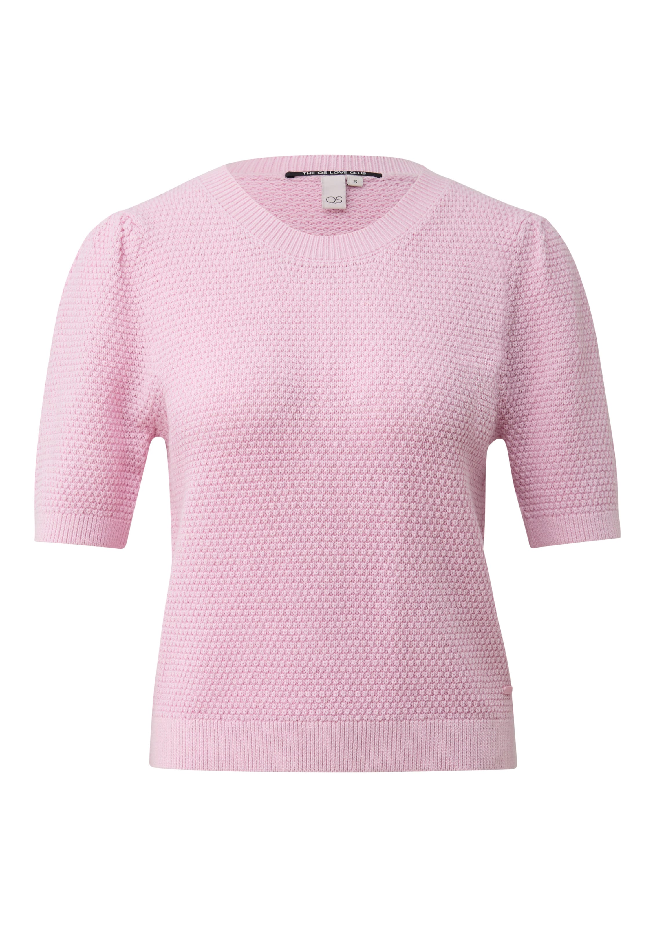 QS Strickpullover in Pink: Vorderseite