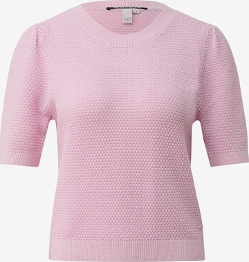 Pull-over QS en rose : devant