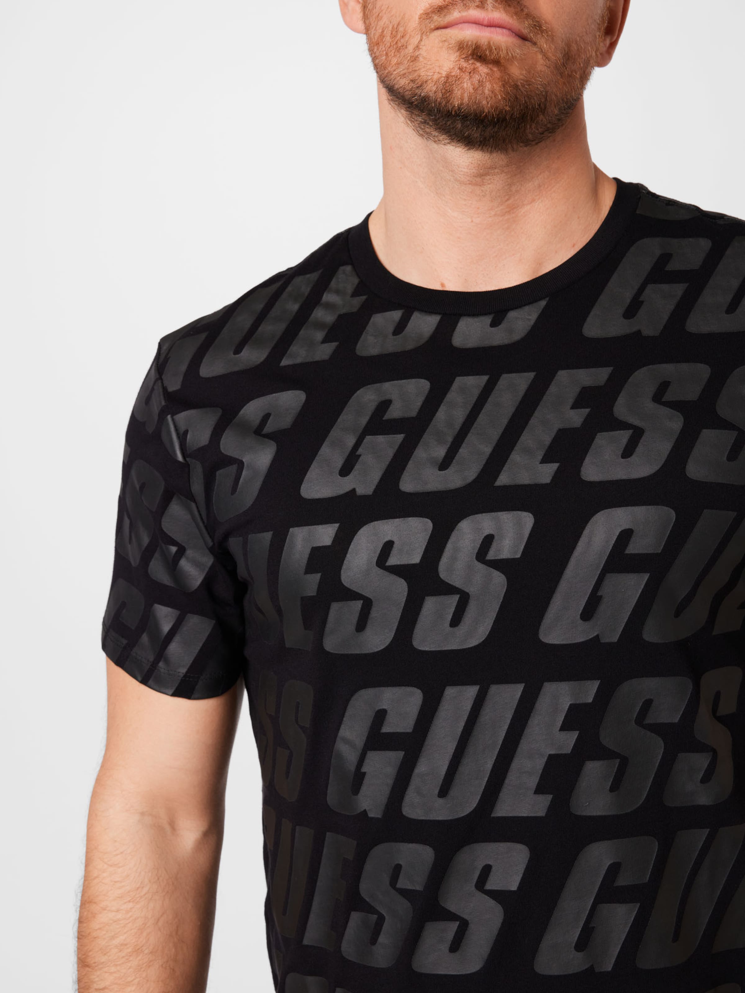 GUESS Shirt in Black | ABOUT YOU