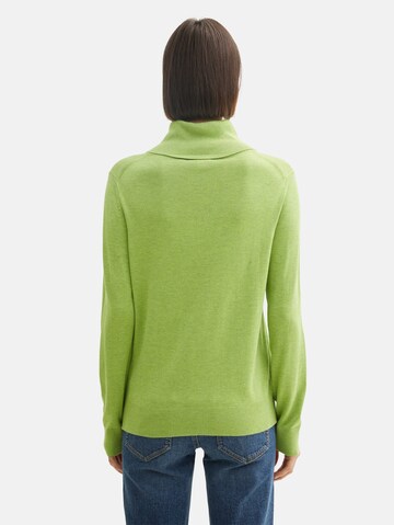 TOM TAILOR Pullover in Grün