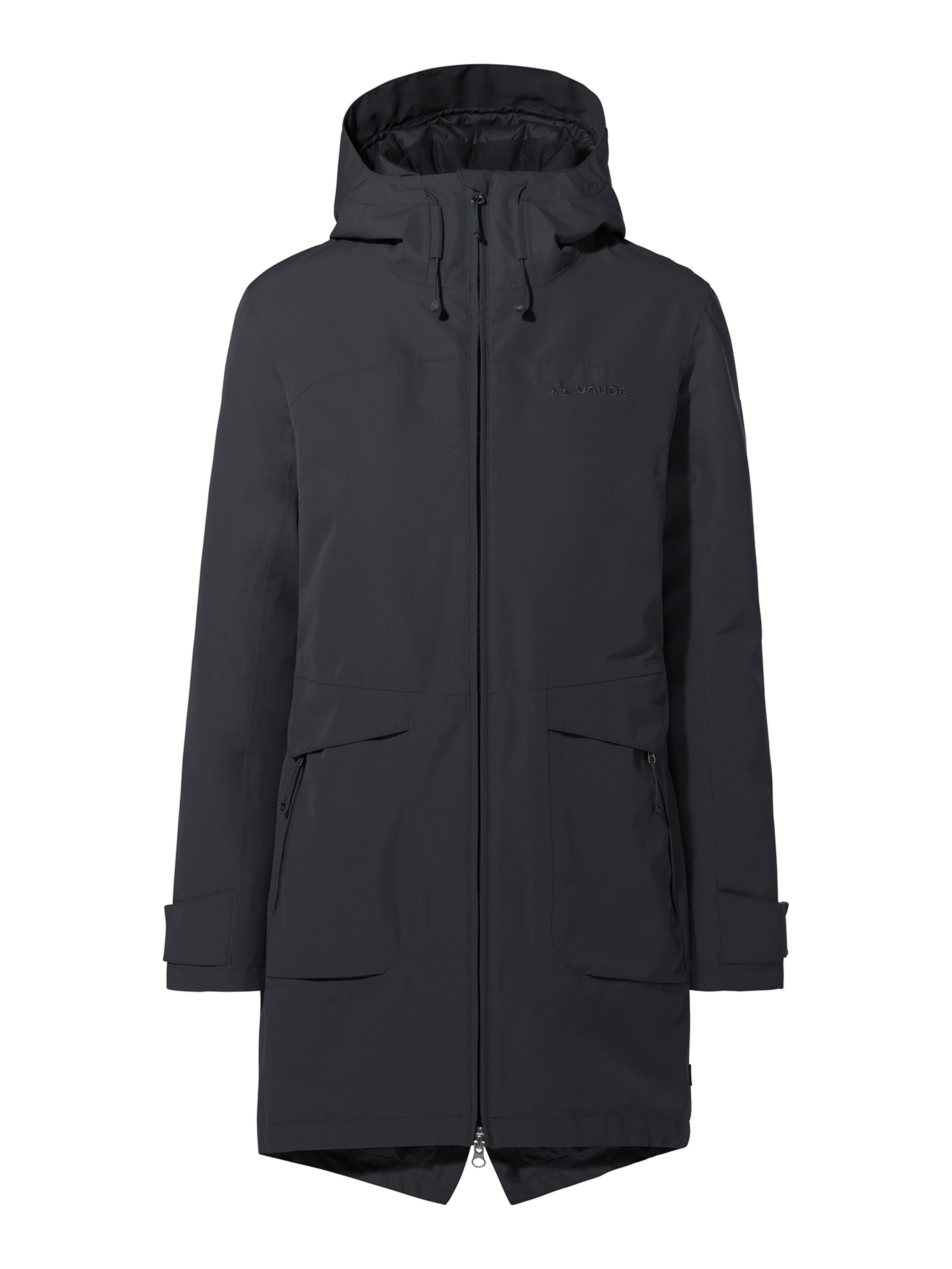 VAUDE Outdoorjacke 'Skomer III' in Schwarz: Vorderseite