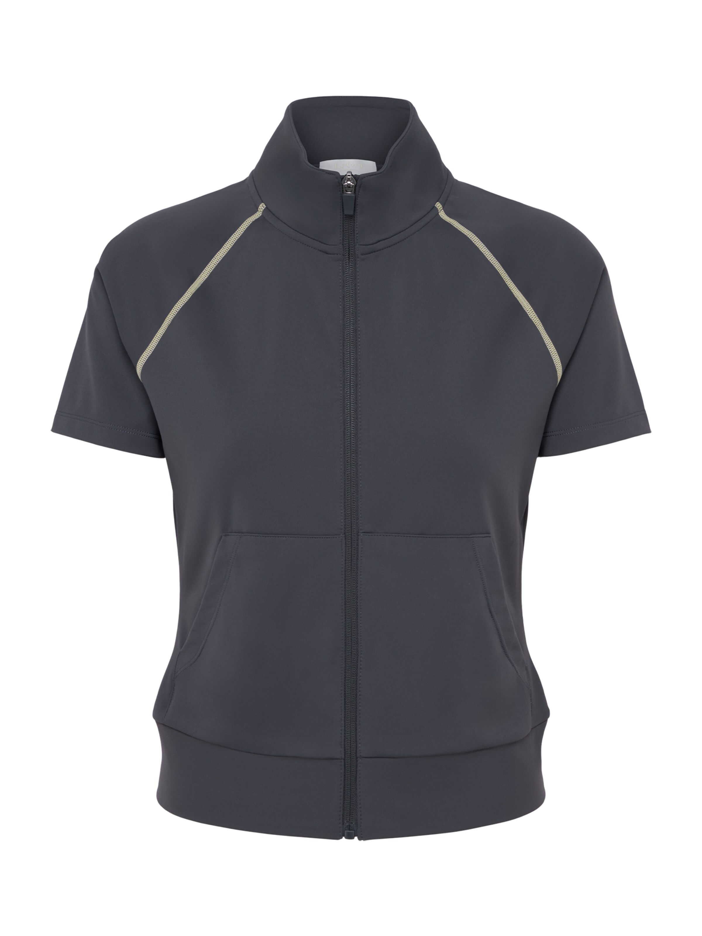 LeGer by Lena Gercke Knit Cardigan 'Sigrid' in Light yellow / Dark grey, Item view