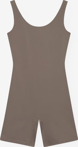 Body de sport 'All Day' rethinkit studios en marron : devant