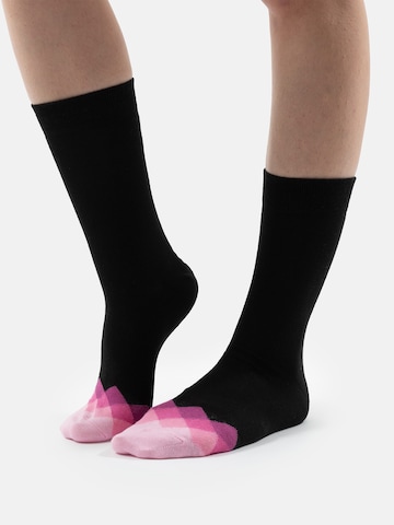 Occulto Socks 'Evelin' in Black