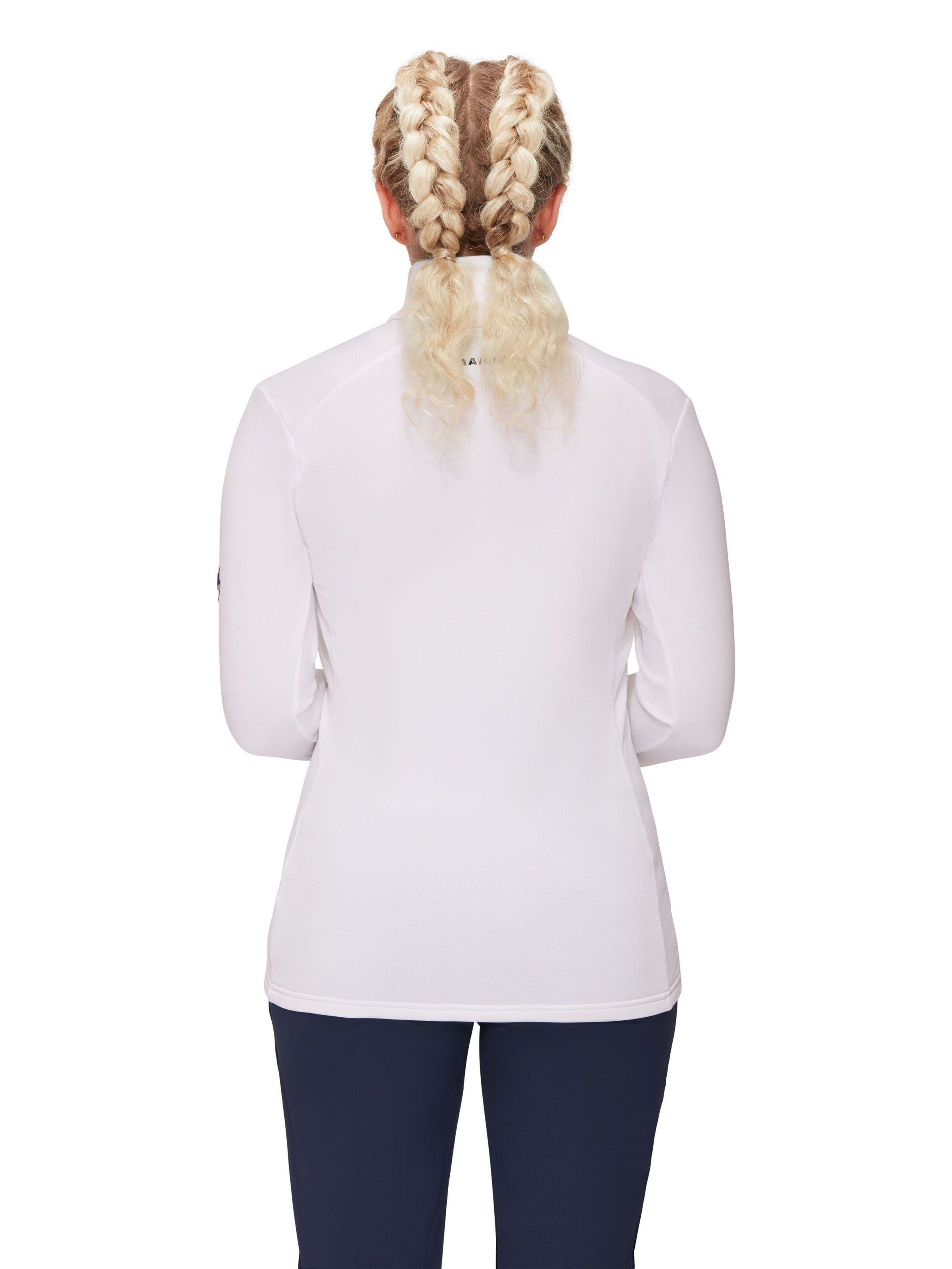 MAMMUT Athletic Fleece Jacket in White