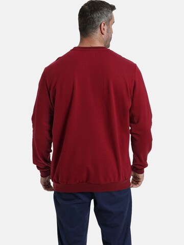 Sweat-shirt ' Earl Aedan ' Charles Colby en rouge