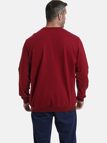 Charles Colby Sweatshirt ' Earl Aedan ' in Red