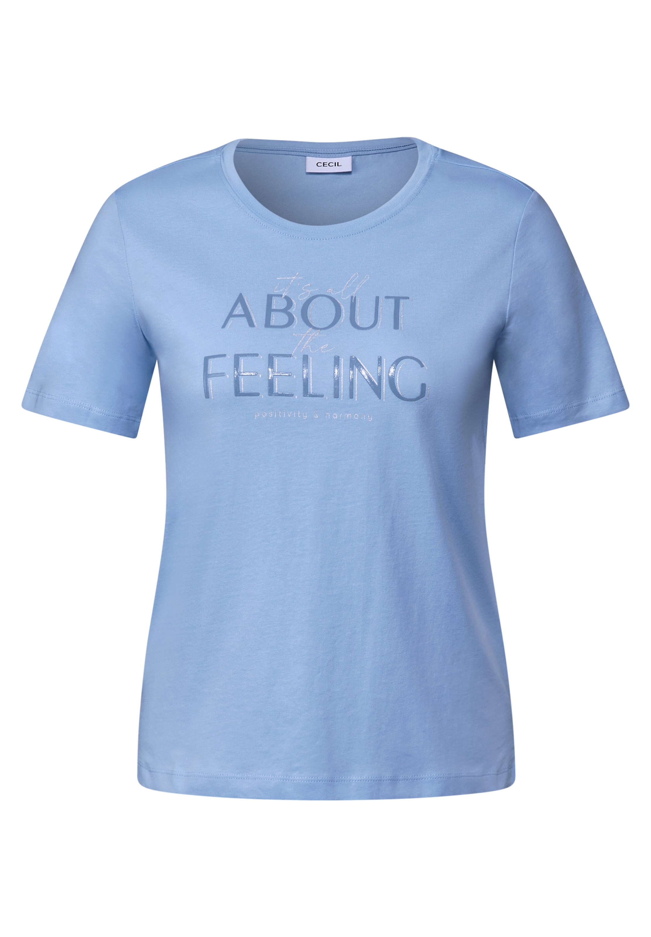 CECIL T-Shirt in Blau: Vorderseite