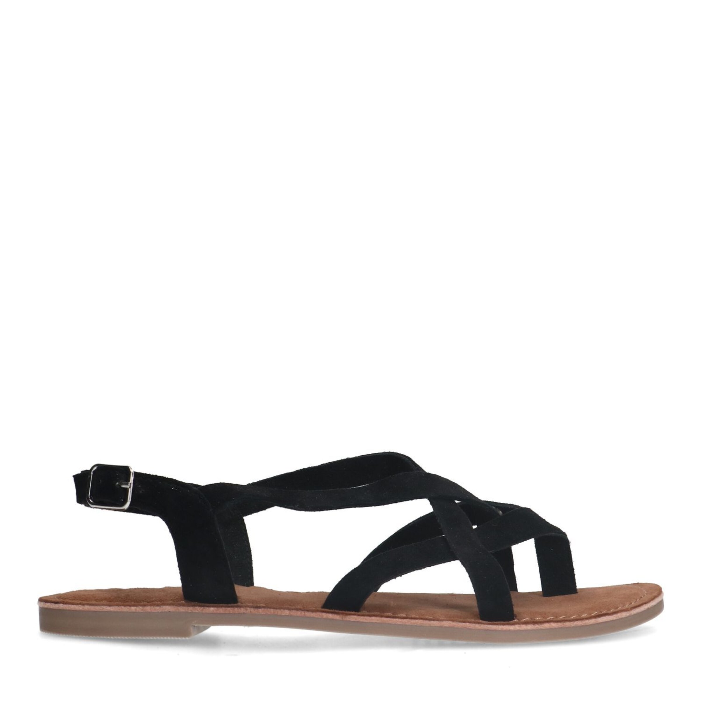 Sandales à lanières SACHA en noir