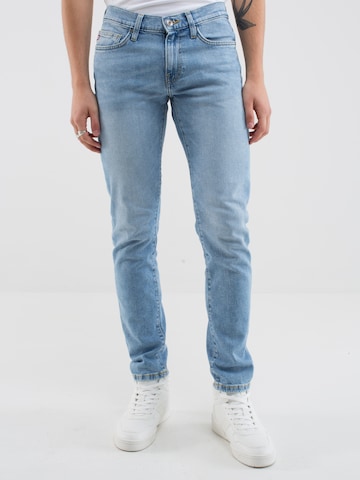 BIG STAR Slimfit Jeans 'Terry' in Blauw: voorkant