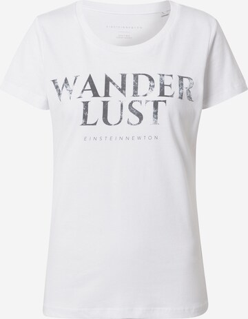 EINSTEIN & NEWTON Shirts 'Dust Wanderlust' i hvid: forside