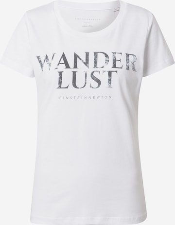 EINSTEIN & NEWTON Shirt 'Dust Wanderlust' in Wit: voorkant