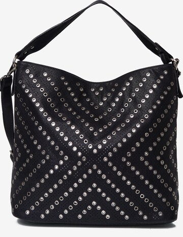 HARPA Shopper in Black: front