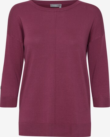 Pull-over Fransa en violet : devant