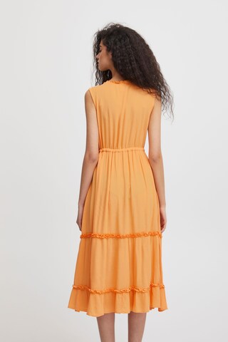 ICHI Dress 'Marro' in Orange