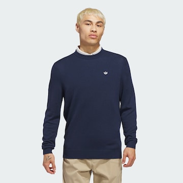 ADIDAS PERFORMANCE Athletic Sweater in Blue: front
