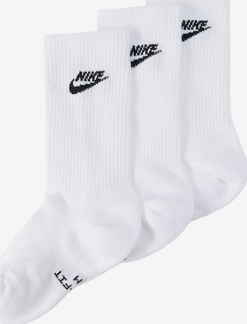 Șosete de la Nike Sportswear pe alb: față
