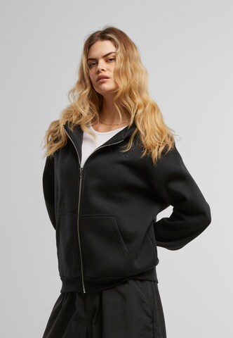 Veste de survêtement 'Peace' Miss Tee en noir