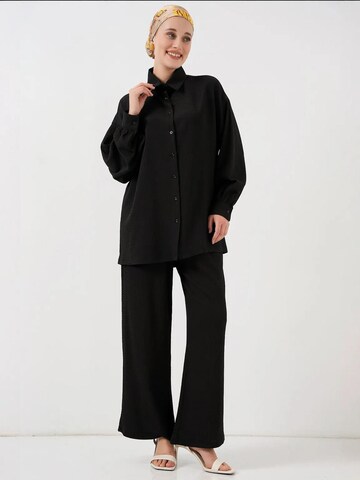 Bigdart - Calças de fato em preto: frente