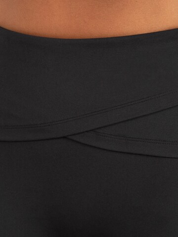 évasé Leggings ' Florea ' Smilodox en noir