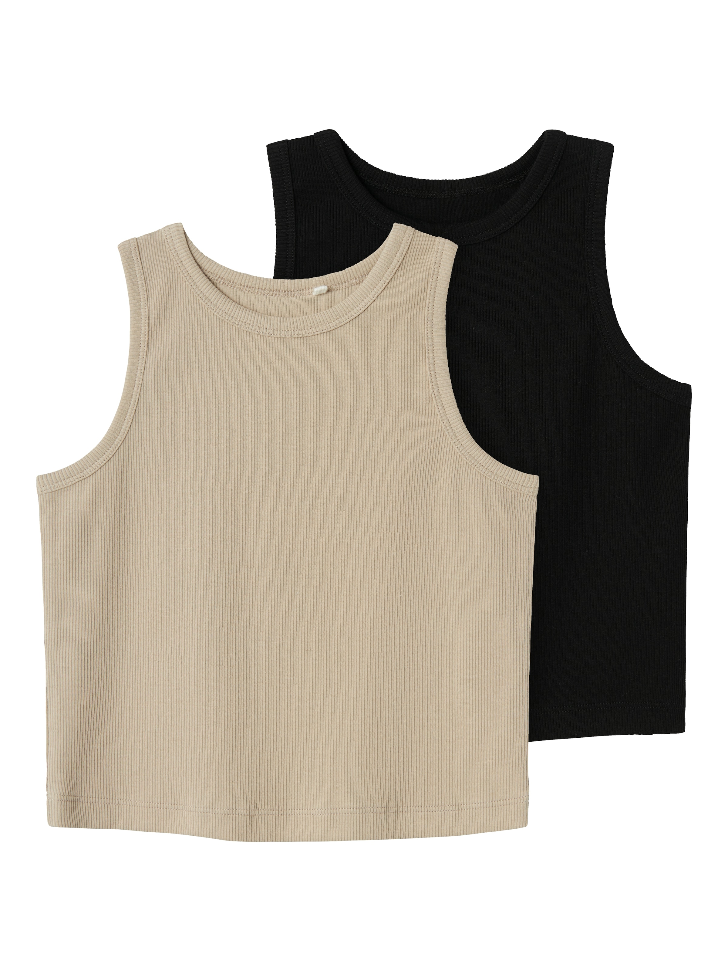 NAME IT Topp 'NKFNAKAL' i beige: framsida