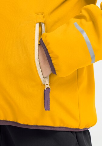 JACK WOLFSKIN Outdoor jacket in Yellow