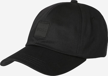 BOSS Cap 'Derrel' in Black: front