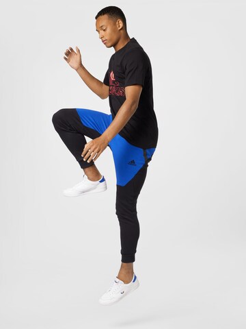 ADIDAS SPORTSWEAR Tapered Hose in Blau
