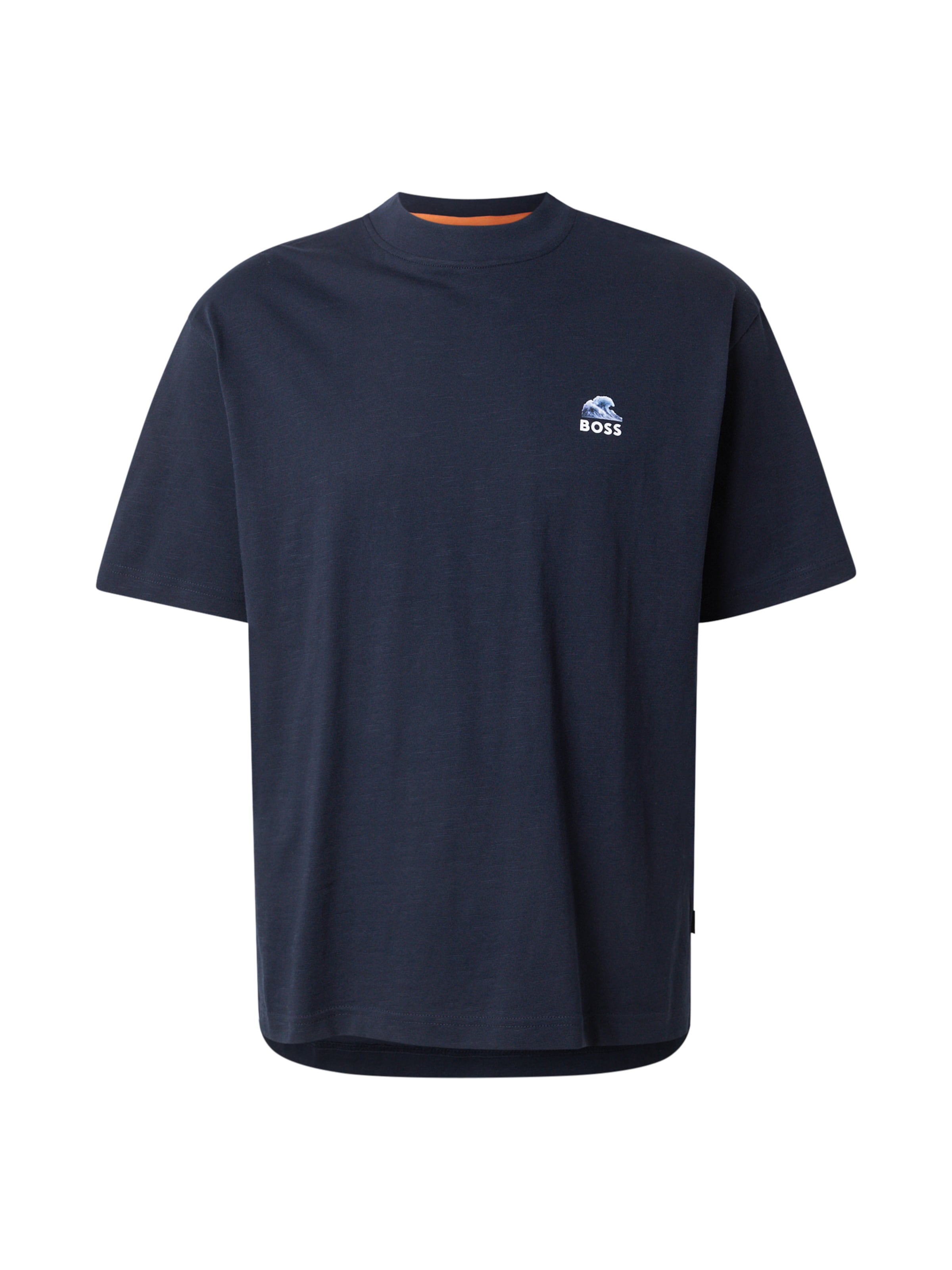 BOSS Särk 'Numbers', värv sinine: eest vaates