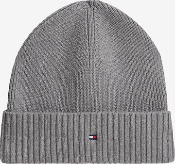 TOMMY HILFIGER Mütze in Grau: Vorderseite