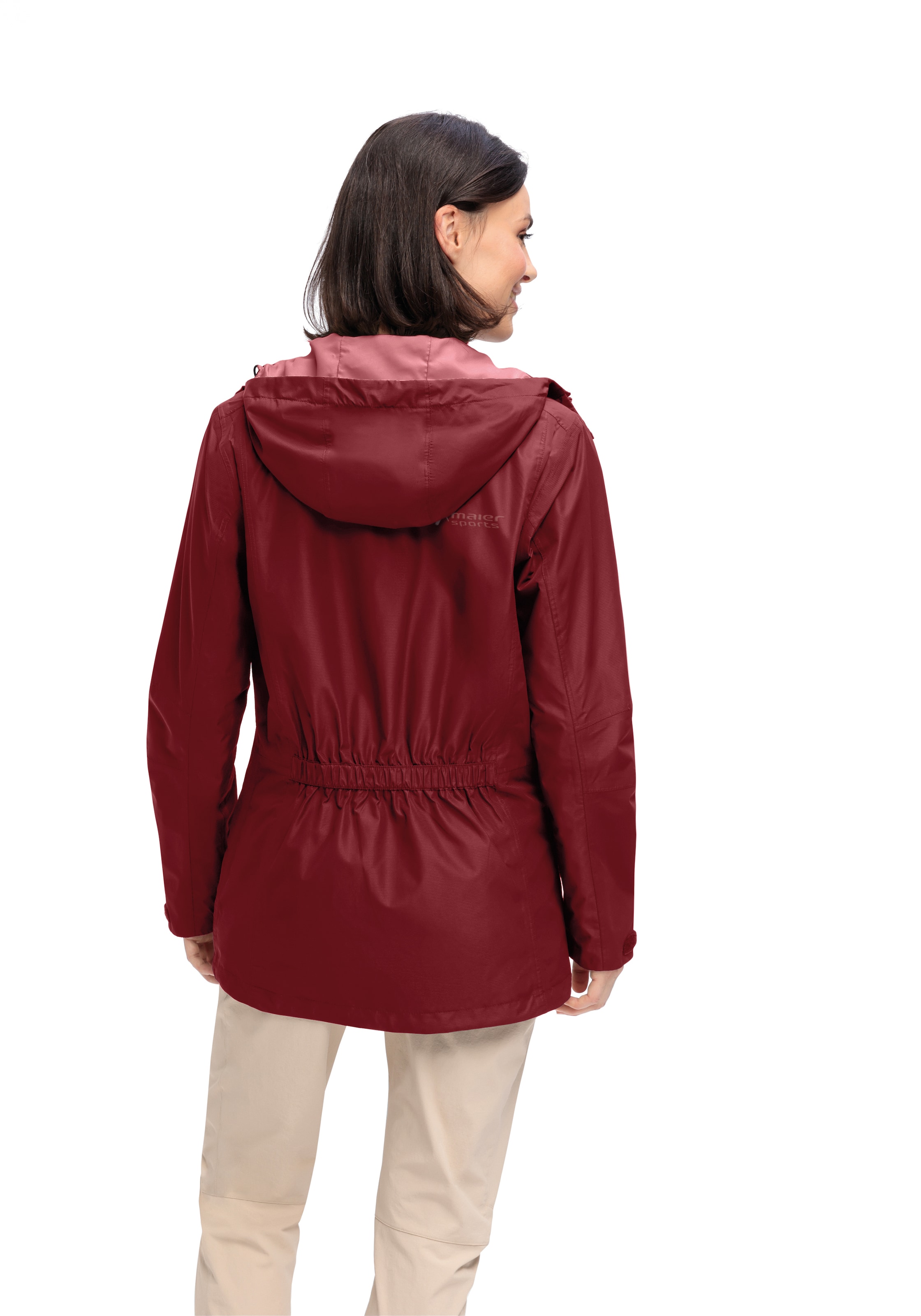 Maier Sports Outdoor Jacket in Red