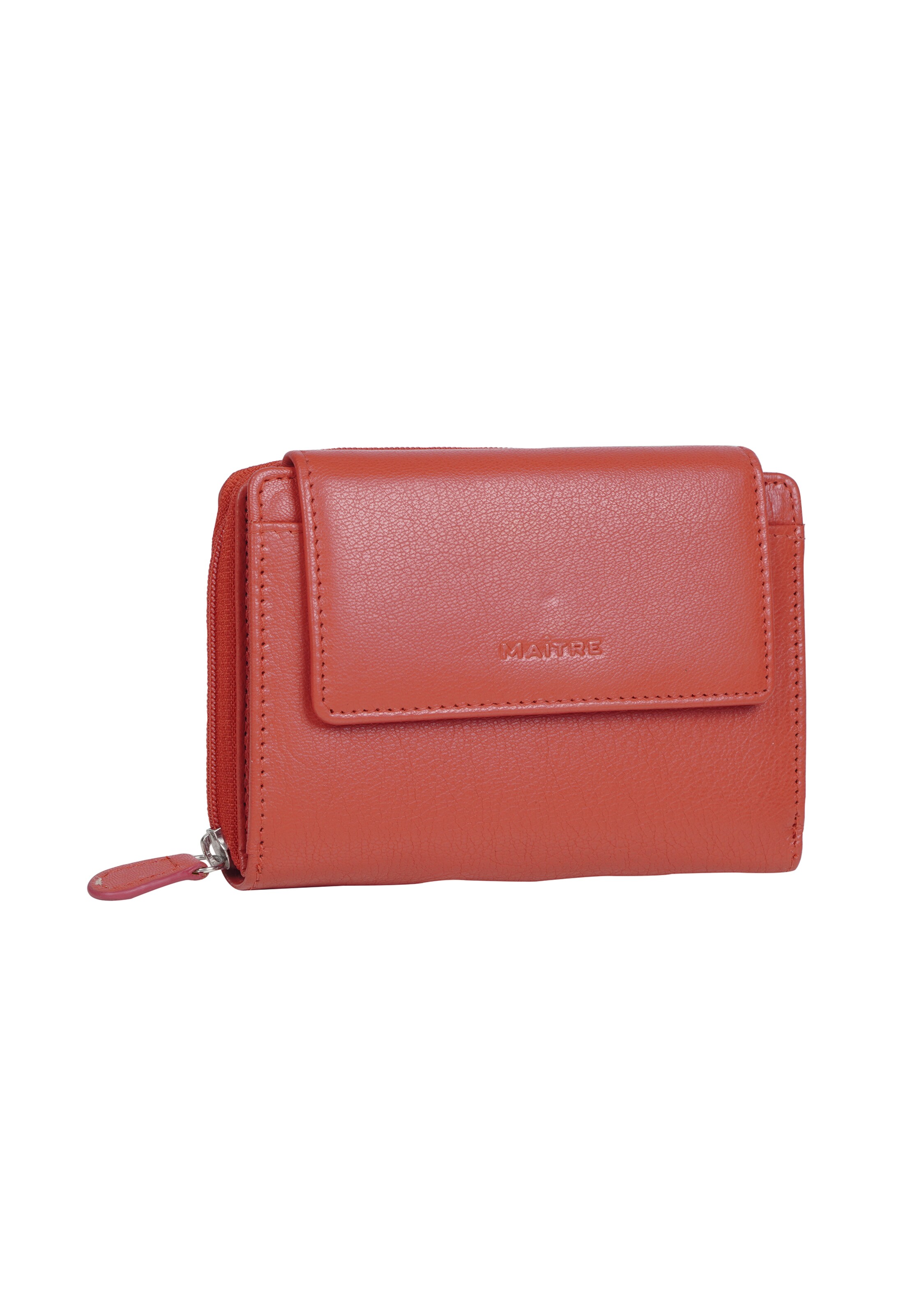 Maître Portemonnee 'Bromley Diethilde' in Oranje
