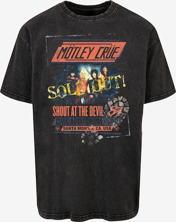 Maglietta 'Motley Crue - SATD Tour' di Merchcode in nero: frontale