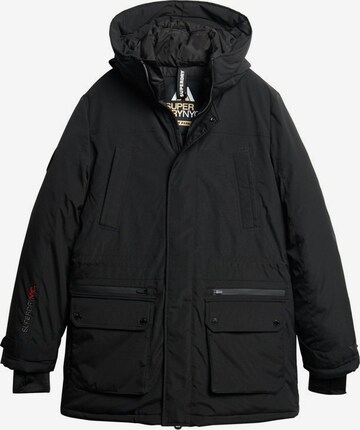 Superdry Winter Parka in Black: front