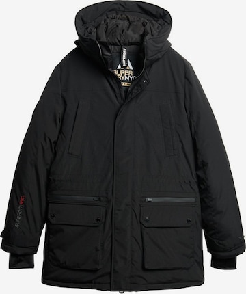 Superdry Winterparka in Zwart: voorkant