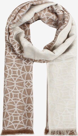 SAMAYA Scarf 'Durras' in Beige: front