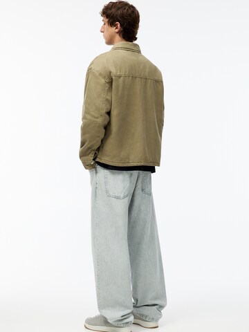 Pull&Bear Between-season jacket in Green