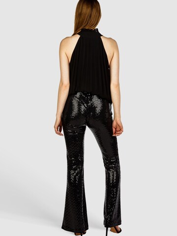 MARC AUREL Flared Pants in Black