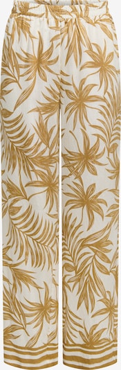 ONLY Housut 'ONLIZZY' värissä sinappi / offwhite, Tuotenäkymä