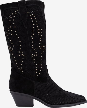 Limoya Stiefel 'Neira' in Schwarz: Vorderseite