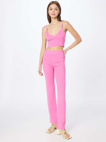 Misspap Loungewear in Pink: front